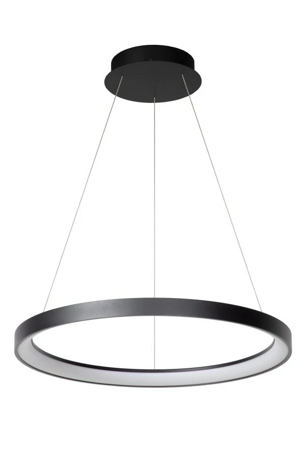 Lucide VIDAL - Pendelleuchten - Ø 58 cm - LED Dim. - 1x48W 2700K - Schwarz - UIT